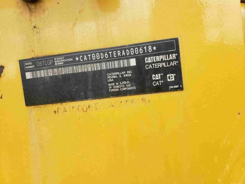 2015 Caterpillar D6T LGP Dozer