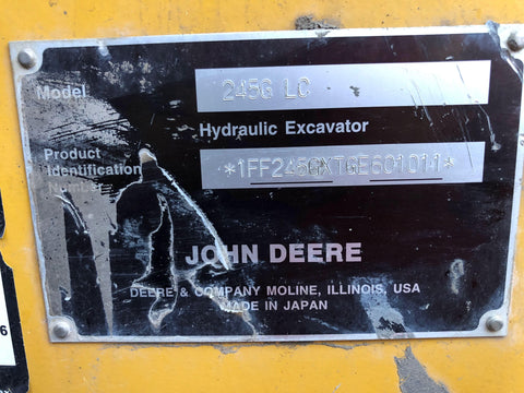 2016 John Deere 245G Excavator