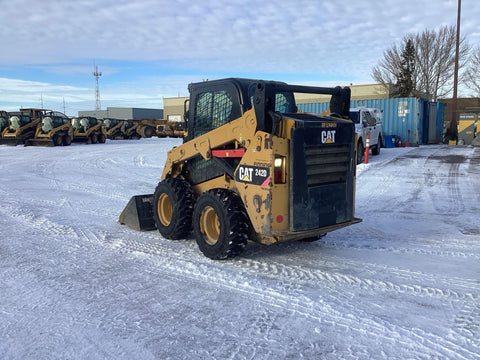 2017 Caterpillar 242D Skid Steer Loader