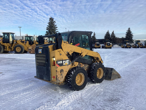 2017 Caterpillar 242D Skid Steer Loader