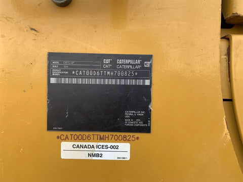 2018 Caterpillar D6T LGP Dozer