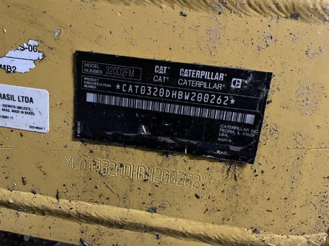 2018 Caterpillar 320D FM Forestry Excavator