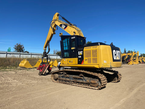 2019 Caterpillar 538 Forestry Excavator