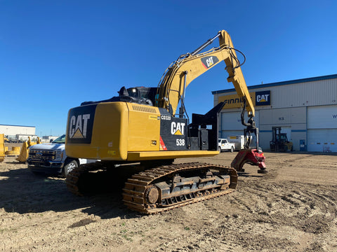 2019 Caterpillar 538 Forestry Excavator