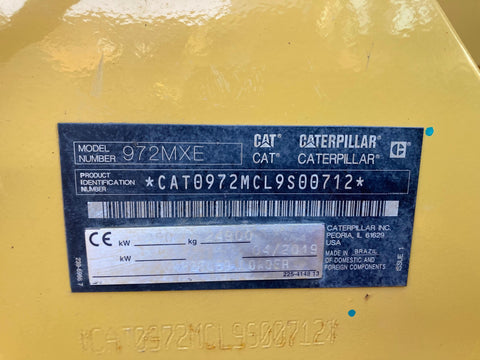 2019 Caterpillar 972M XE Wheel Loader