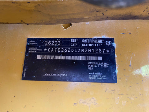 2020 Caterpillar 262D3 Skid Steer Loader