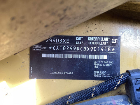 2020 Caterpillar 299D3 Compact Track Loader