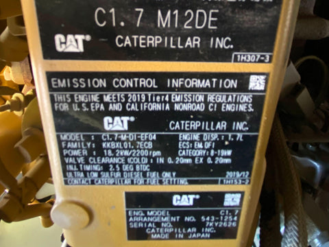 2020 Caterpillar 303.5E2 Excavator