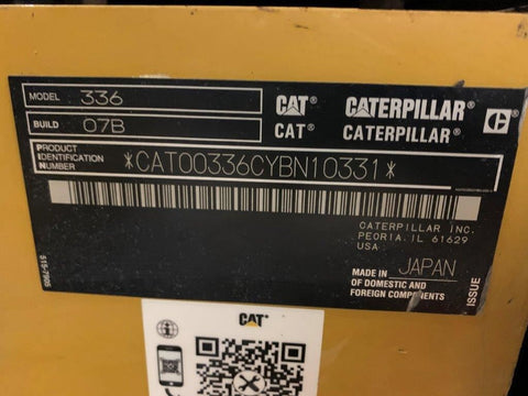 2020 Caterpillar 336 Excavator