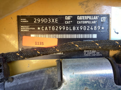 2021 Caterpillar 299D3 Compact Track Loader