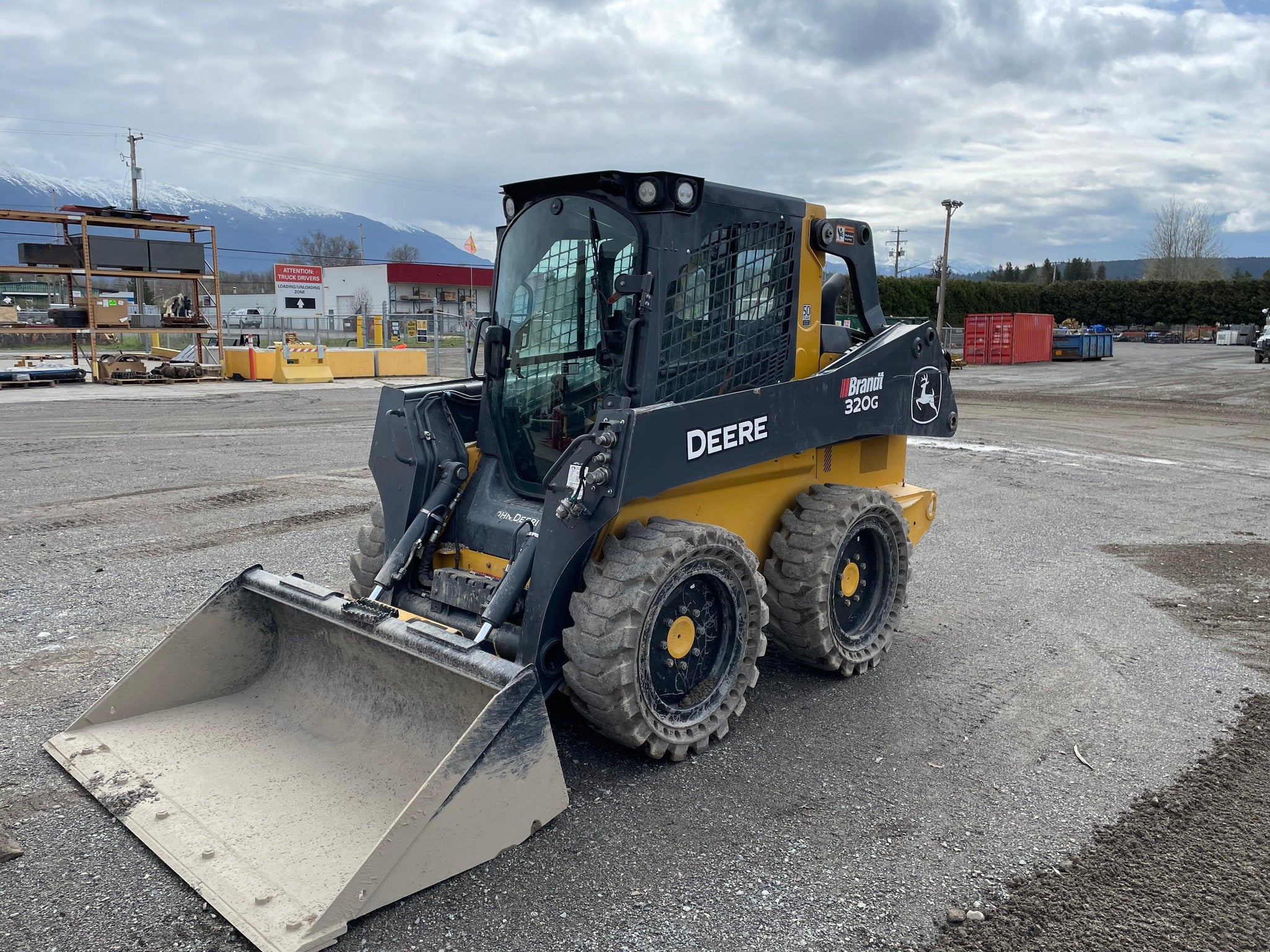 2021 John Deere 320G Skid Steer Loader