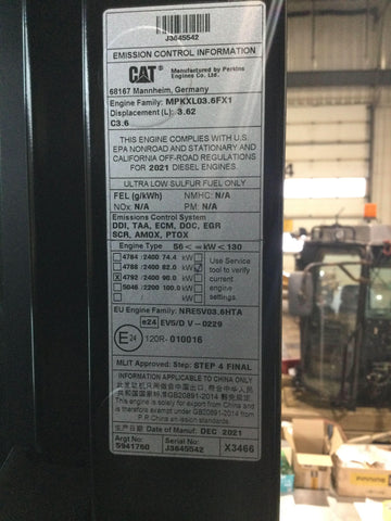 2022 Caterpillar 315 Excavator