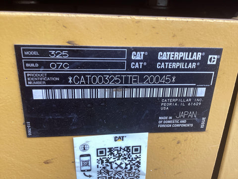 2022 Caterpillar 325 Excavator