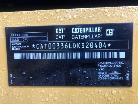 2022 Caterpillar 336 Excavator