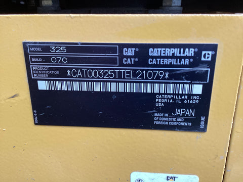 2023 Caterpillar 325 Excavator