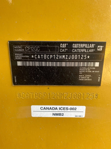 2023 Caterpillar CP12-01 Compactor