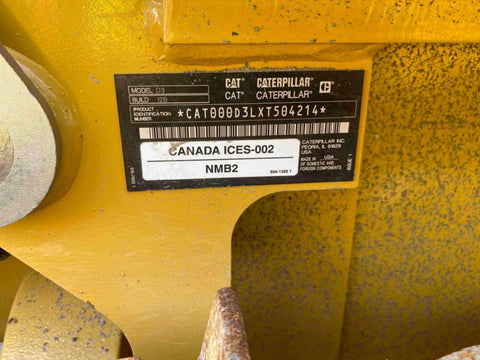 2023 Caterpillar D3 Dozer