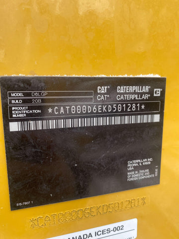 2023 Caterpillar D6 LGP Dozer