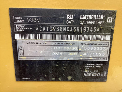 2023 Caterpillar 938M Wheel Loader