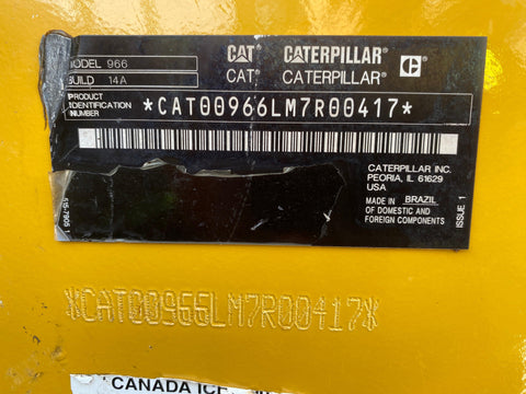 2023 Caterpillar 966 Wheel Loader