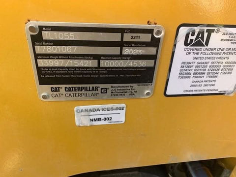 2023 Caterpillar TL1055-5 Telehandler.