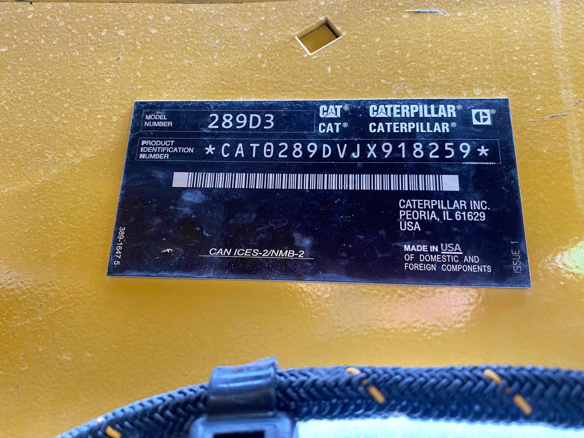 2024 Caterpillar 289D3 Compact Track Loader