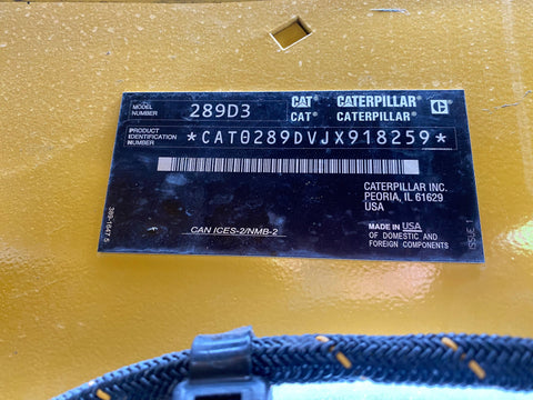 2024 Caterpillar 289D3 Compact Track Loader