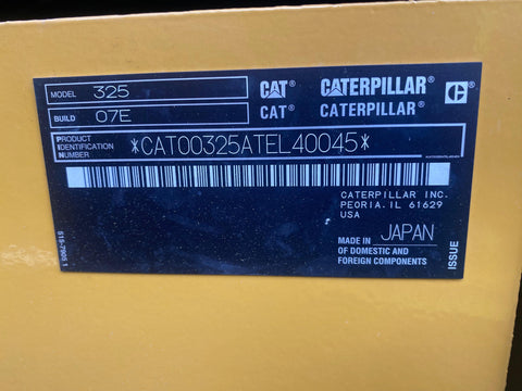 2024 Caterpillar 325 Excavator